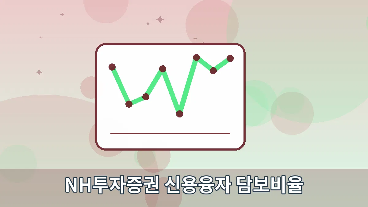 NH투자증권 신용융자 담보비율 안내 이미지 3