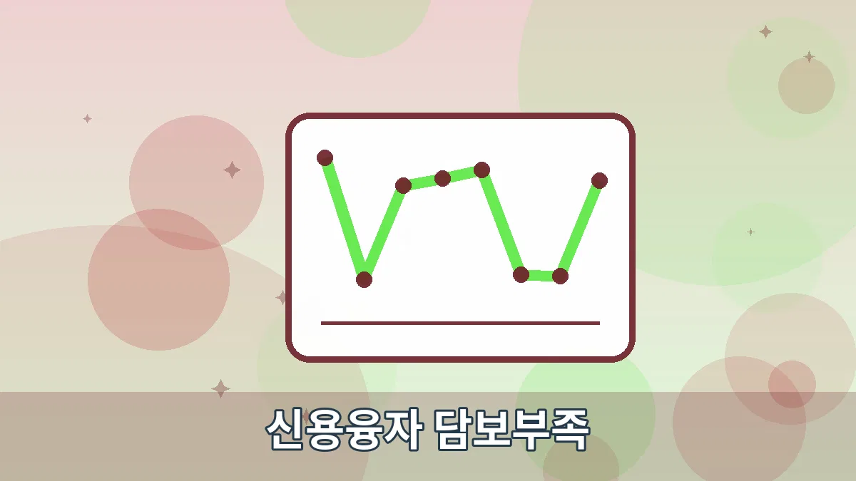 신용융자 담보부족 안내 이미지 2