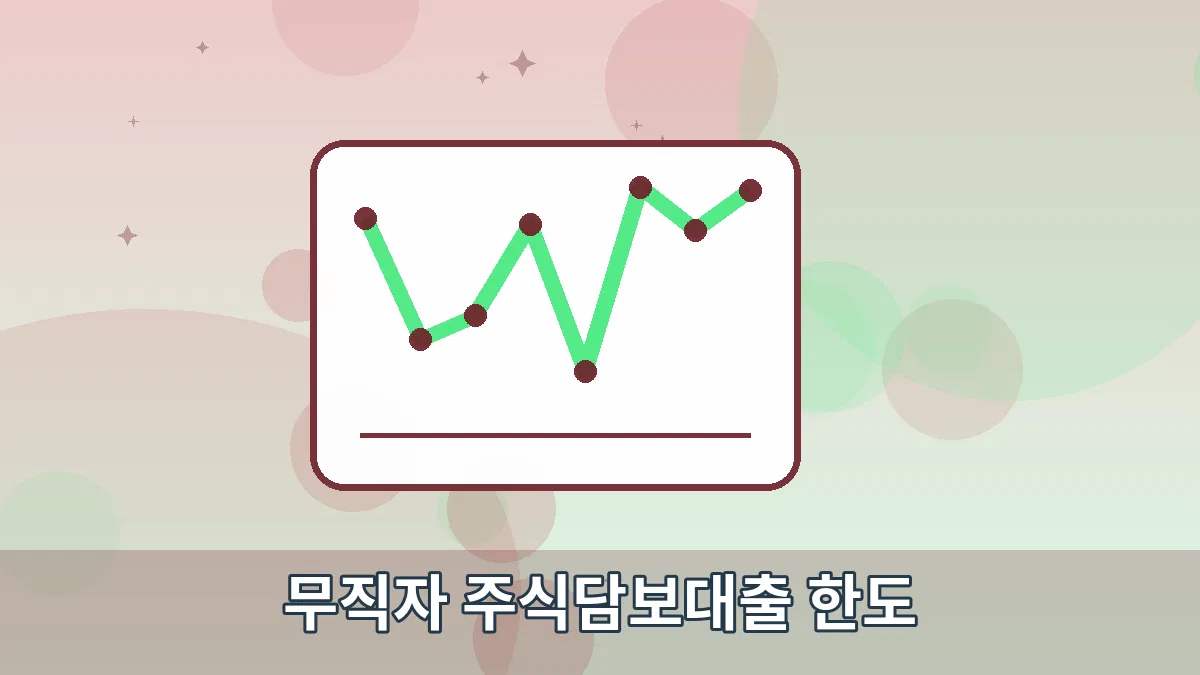 무직자 주식담보대출 한도 안내 이미지 3